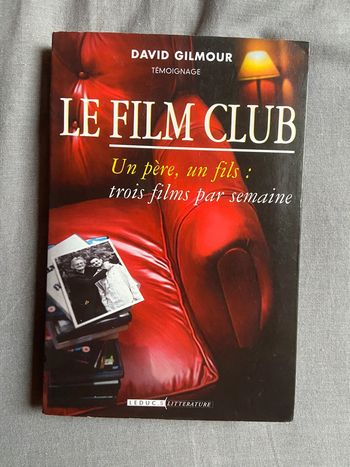 Livre un père un fils trois films par semaine
