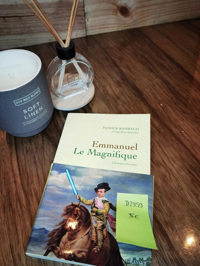 D2959 - livre "Emmanuel le magnifique"