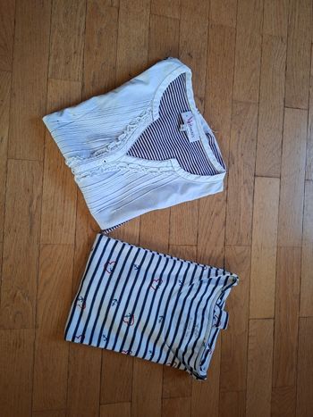 2 tee shirts rayés 