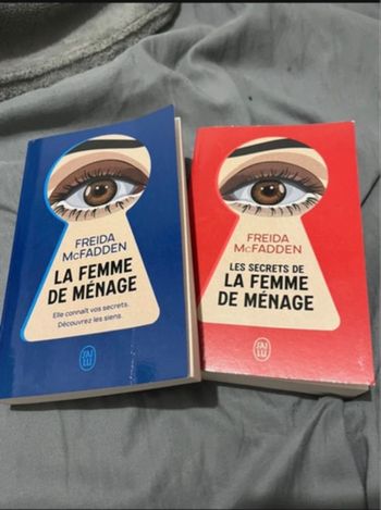 Lot de livres « La Femme de ménage »