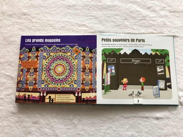 Mon livre animé Paris - nombreuses animations - pop-up - photo numéro 12