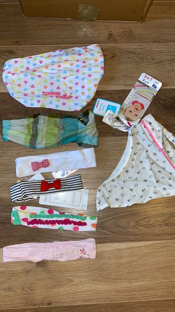 Lot de bandeau bébé fille orchestra