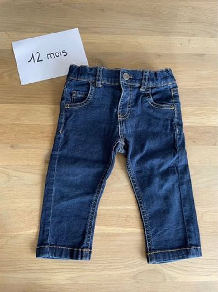 Jean garçon Vertbaudet 12 mois