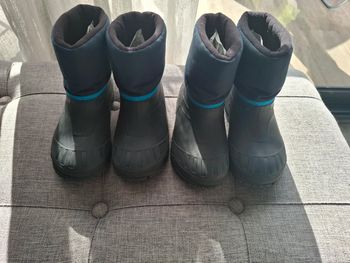 Lot 2 paires bottes ski