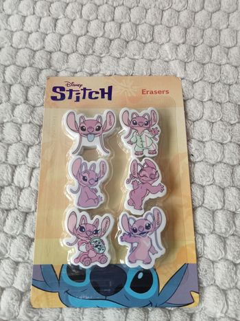 6 gommes angél Stitch