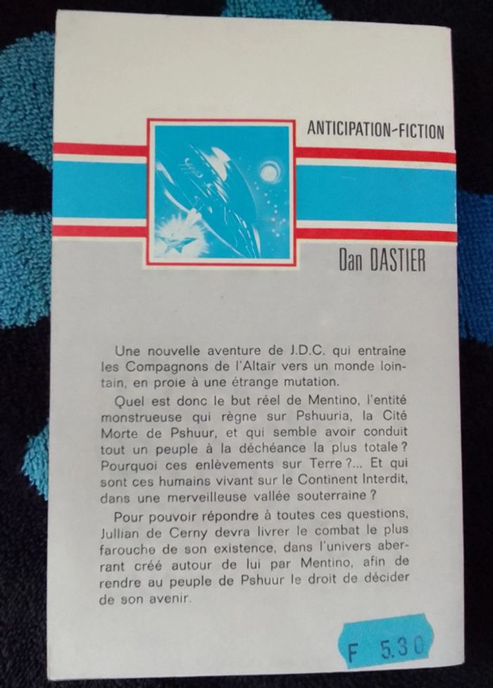 Dan Dastier - Les mutants de Pshuuria - photo numéro 2