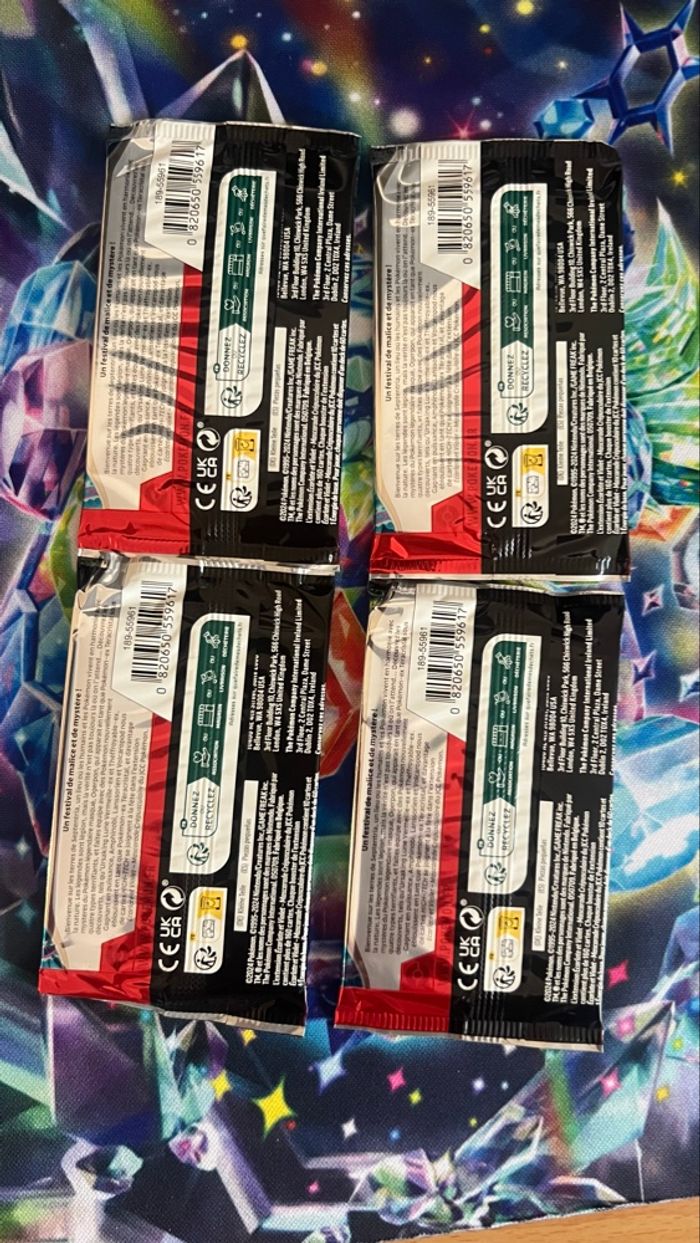 Art set Pokemon mascarade crépusculaire Ev06 . - photo numéro 3