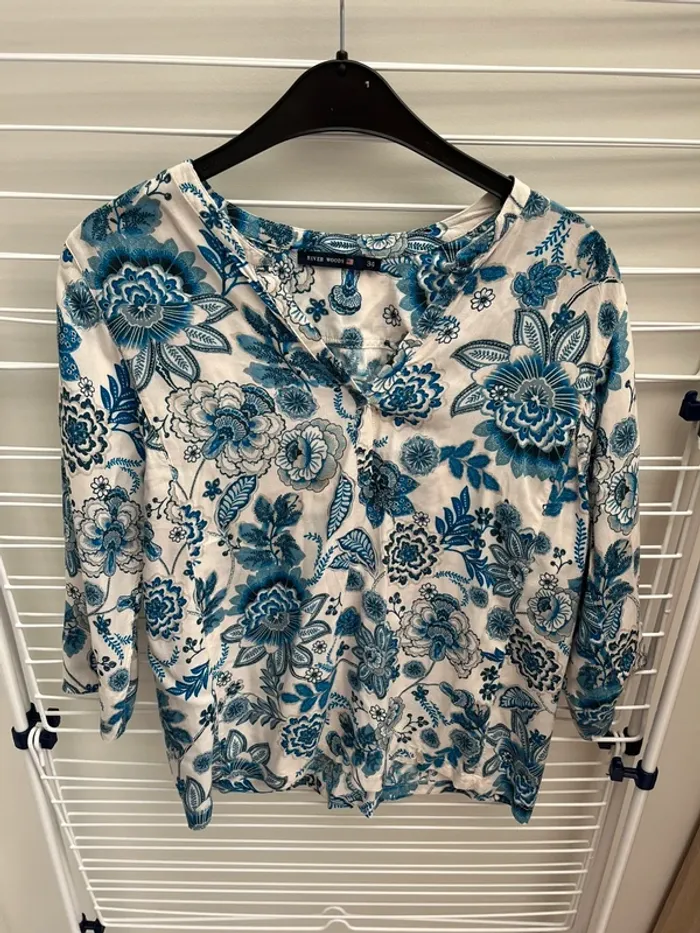 Blouse fleurie