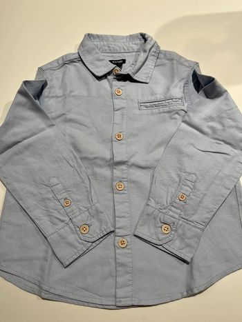 Chemise bleu kiabi taille 4 ans