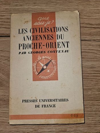 Livre ancien que sais-je ?