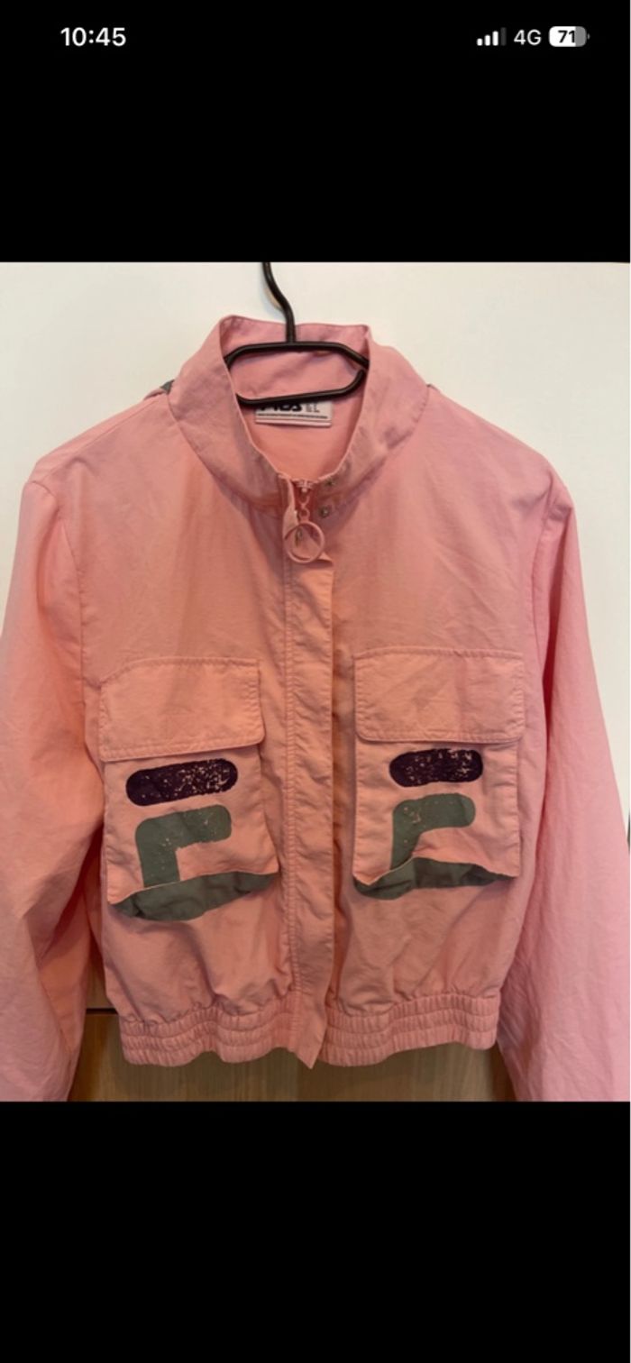 K-Way, vintage, fila femme, taille M - photo numéro 2