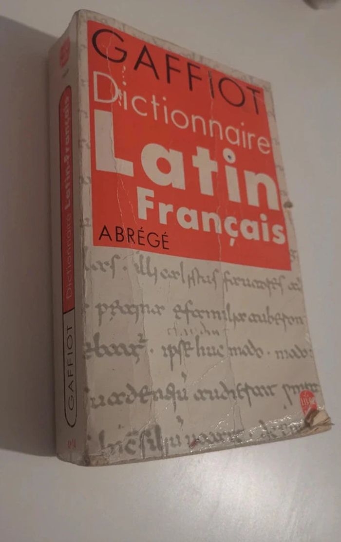 Dictionnaire latin français - photo numéro 2