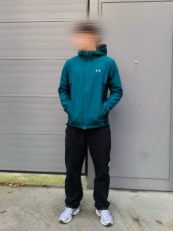 Veste Running Under Armour vert