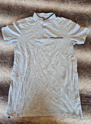 Polo kiabi gris neuf taille S