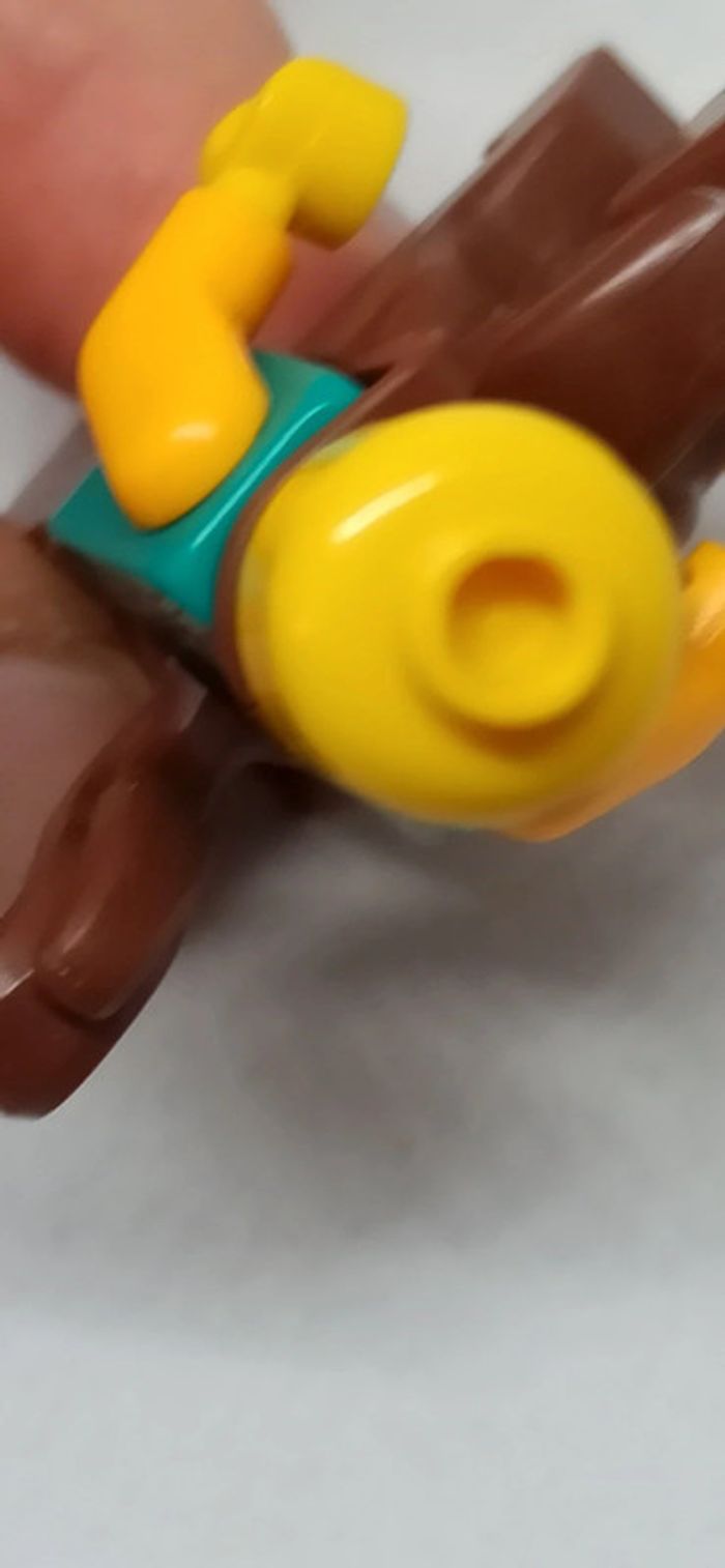 Homme cowboy avec cheval intégré lego - photo numéro 8