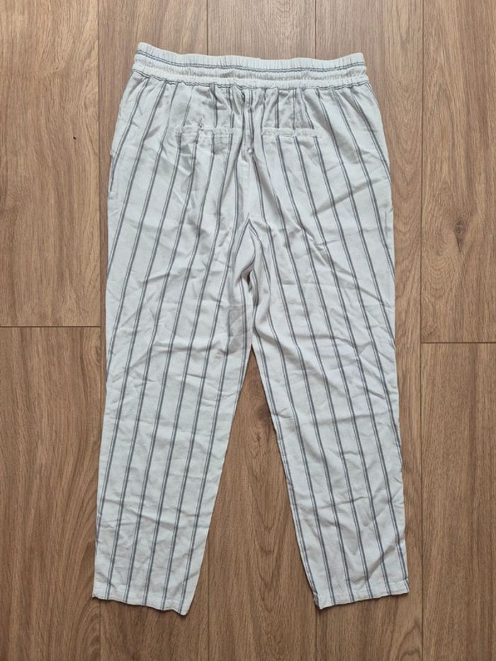 Pantalon tissus lin vero moda - photo numéro 2