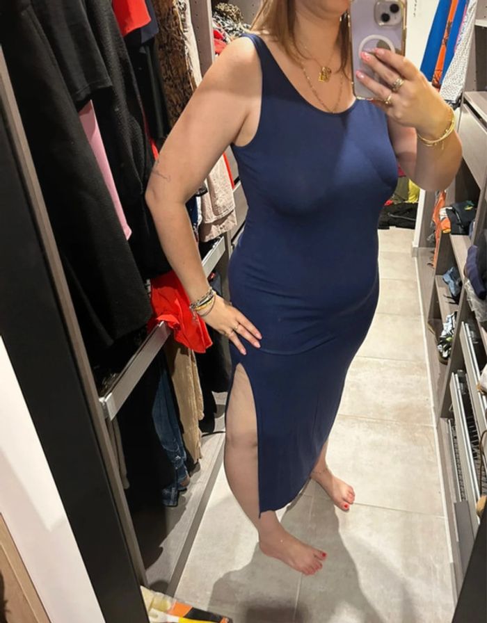 Robe d’été avec fente Camaïeu T42 - photo numéro 2