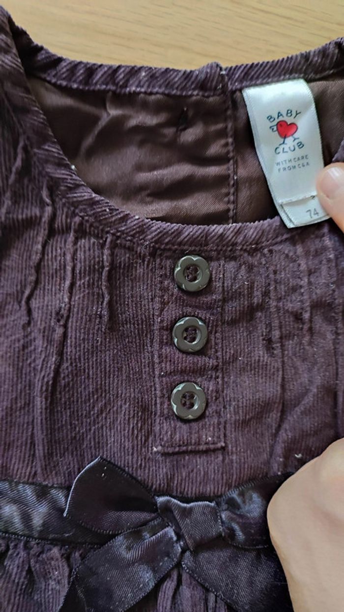 robe taille 9 mois 74 cm - photo numéro 4