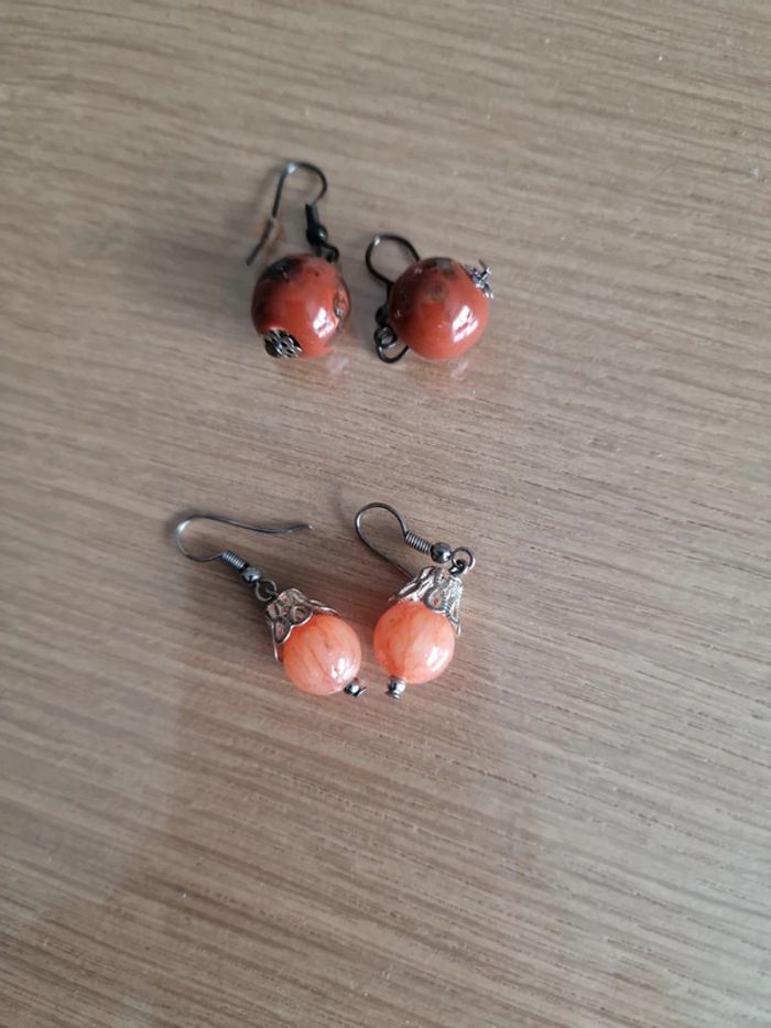Boucles d'oreilles Pierre - photo numéro 2