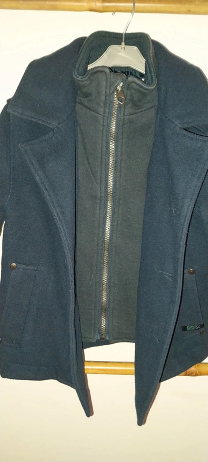 Caban/ Duffle coat marine en excellent état taille 6 ans - photo numéro 5