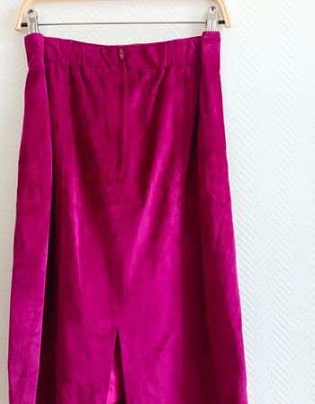 Longue jupe rose vintage