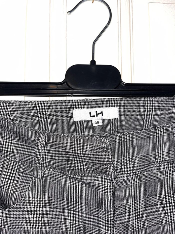 Pantalon chic à carreaux taille 38 - photo numéro 4