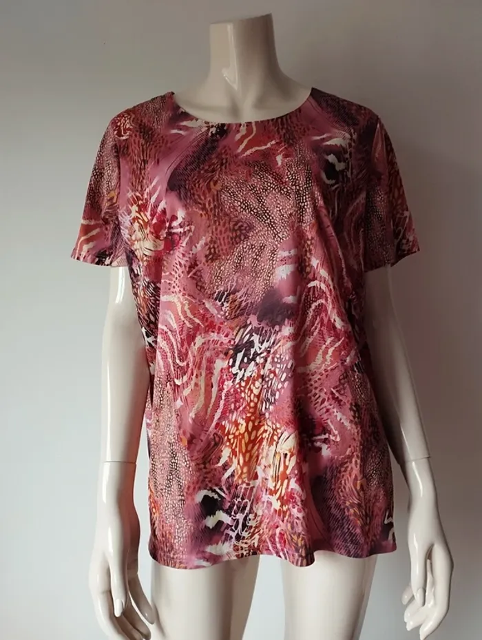 Blouse manches courtes Edmée Collection