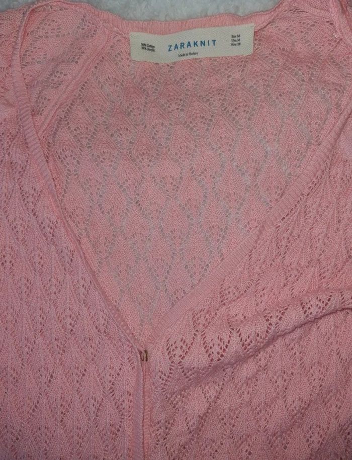 Cardigan Zara femme 38 - M - photo numéro 7