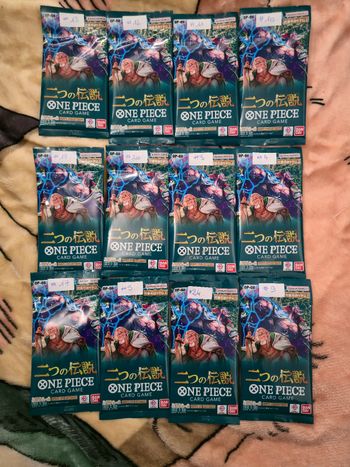 Lot 12 boosters OP-08 japonais 