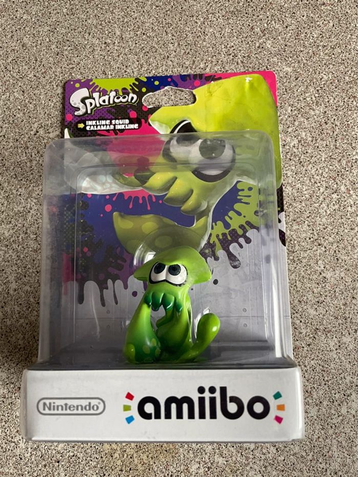 Figurine Neuve Splatoon Calamar Vert - photo numéro 2