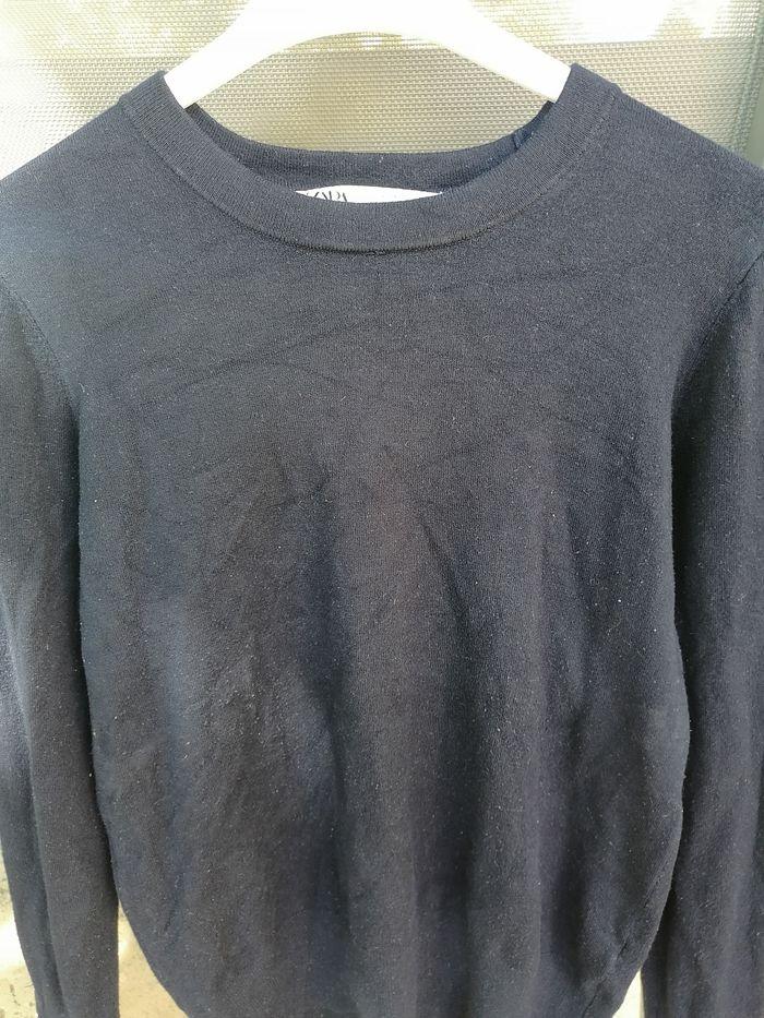 Pull Zach bleu marine taille 36 - photo numéro 6