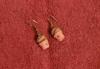 Boucles d'oreilles cupcake🧁