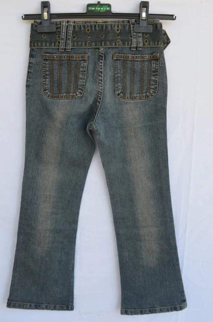pantalon jeans - photo numéro 6