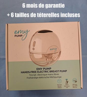 Tire-lait portable électrique mains libres Emy Pump