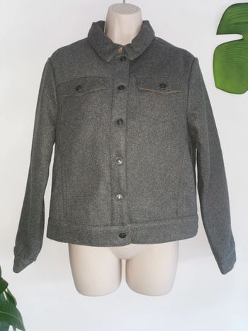 Veste gris chiné Lee Cooper avec laine Taille 38