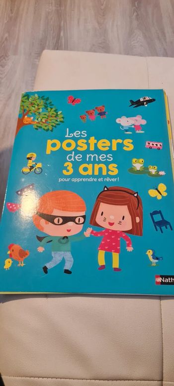 Poster apprentissage enfant 3 ans