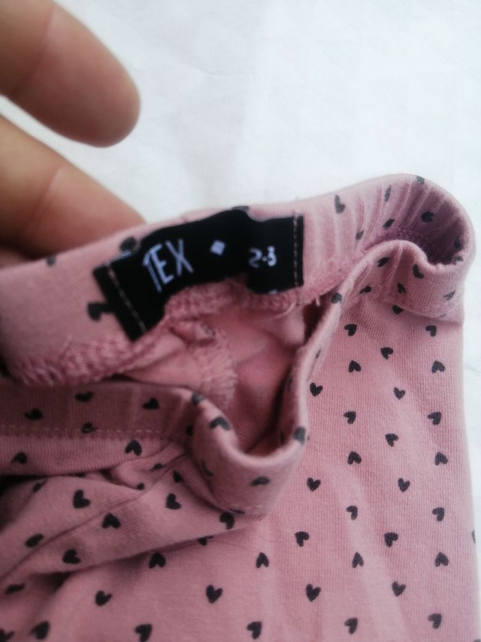 Lot de 2 leggings taille 2-3ans - photo numéro 3