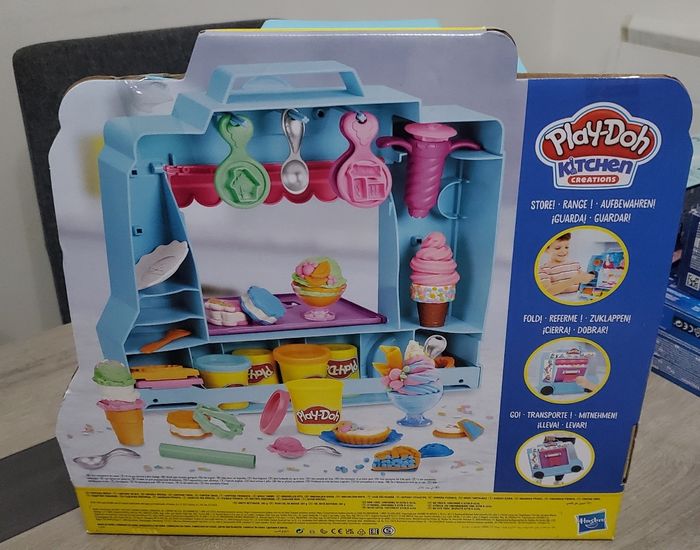 Play doh Marchands de glace ambulant. - photo numéro 2