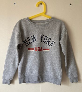 sweat imprimé New York taille 7/8 ans
