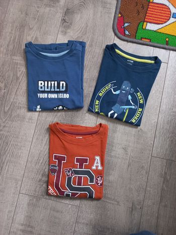 Lot de 3 hauts 6 ans