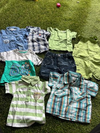 Lot de 8 vêtements en 6 mois