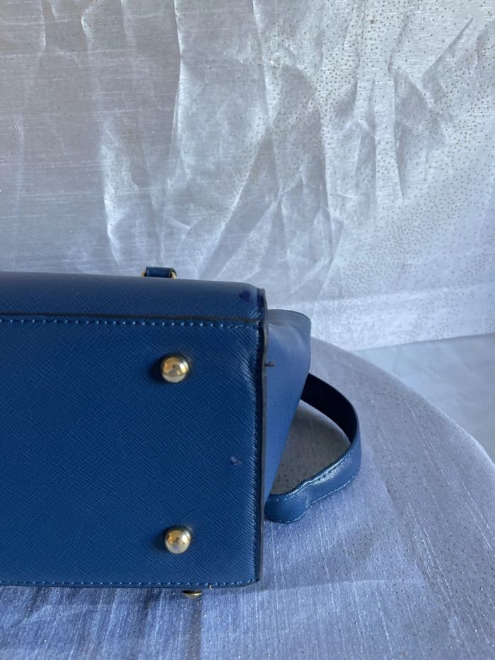 Sac bleu diamant - Très bon état - photo numéro 8