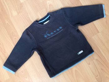 Beau sweat bleu marine Domyos T. 4 ans/102-109 cm garçon