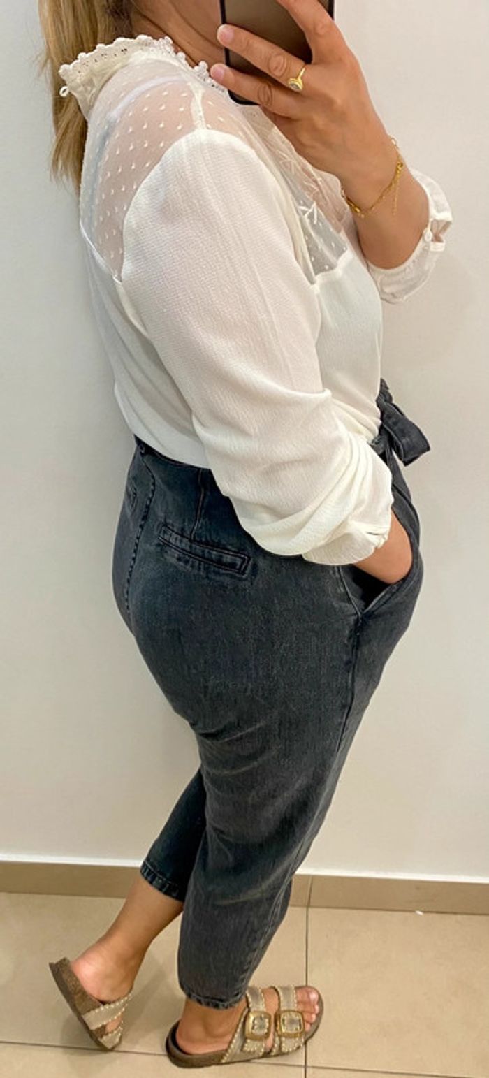 Blouse brodé Taille M - photo numéro 6