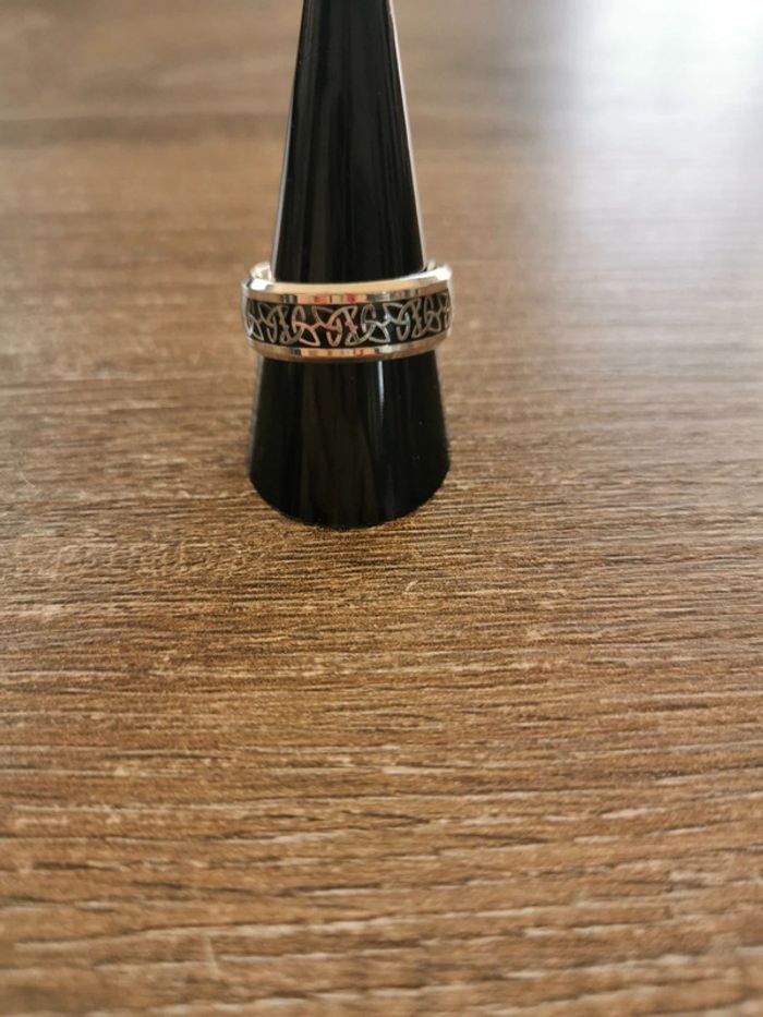 Bague spirituelle noeud celtique T9 - photo numéro 3