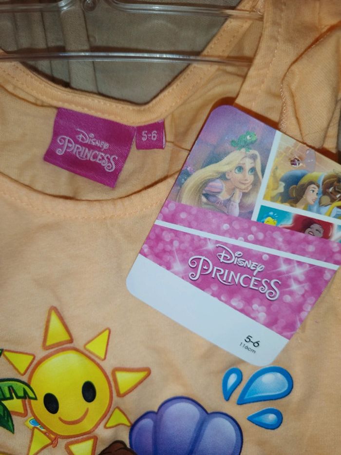 Debardeur jaune pâle princesses été - photo numéro 3