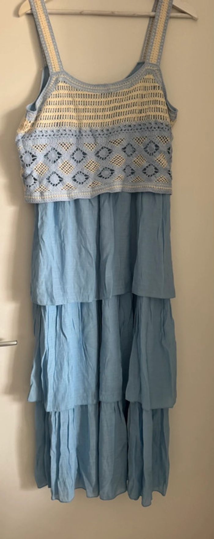 Robe d été bleue - photo numéro 2
