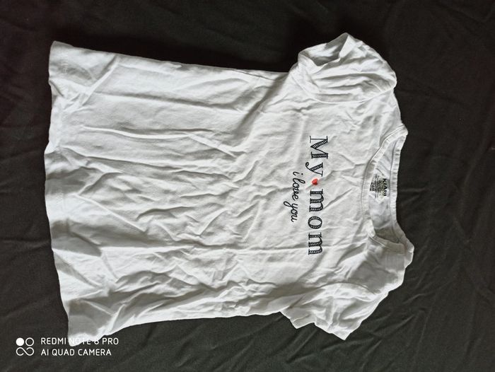 Lot de 2 tee-shirt blancs