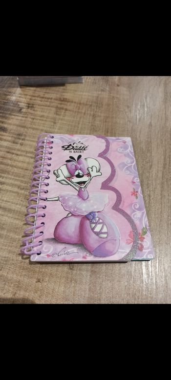 Bloc carnet spirale Diddl is back neuf OVP rose