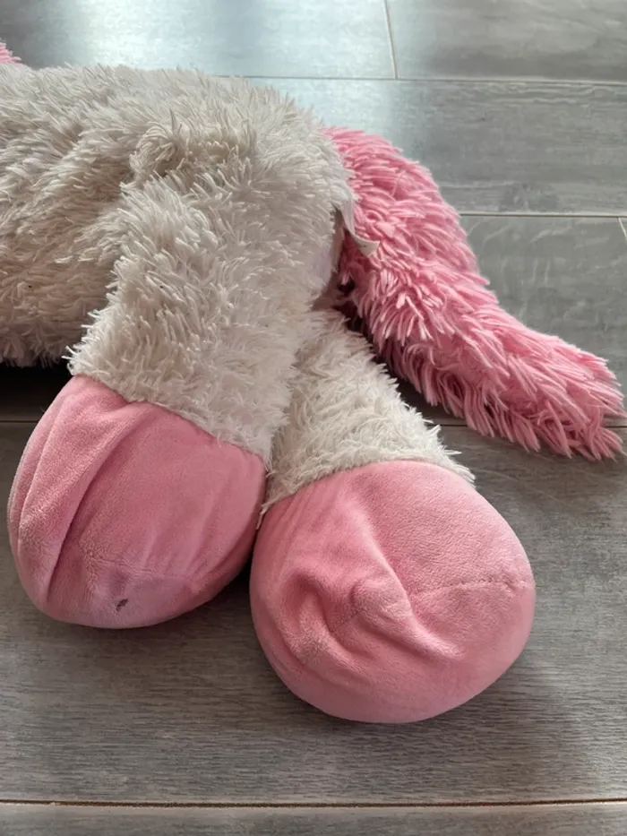 Peluche licorne rose - photo numéro 3